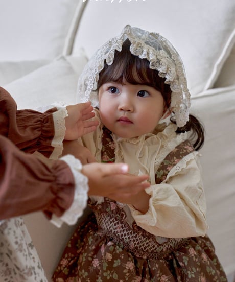17[予約]marron motif blouse(XS-L)