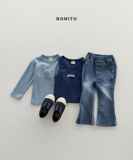 57[予約]bonito bootcut stretch denim pants