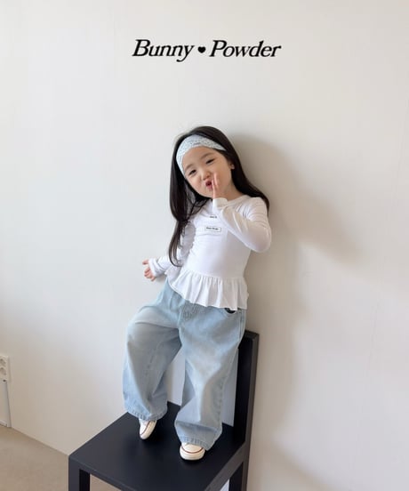 12[予約]bunny powder layered camisole