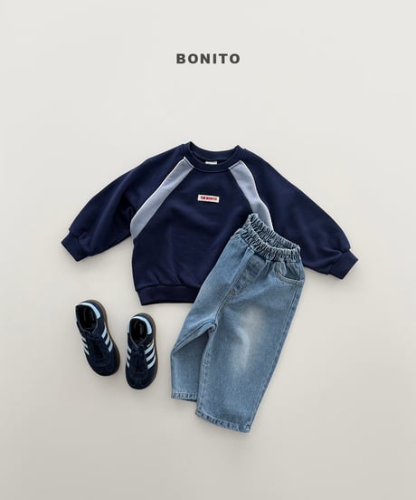 44[予約]bonito raglan stripe mtm