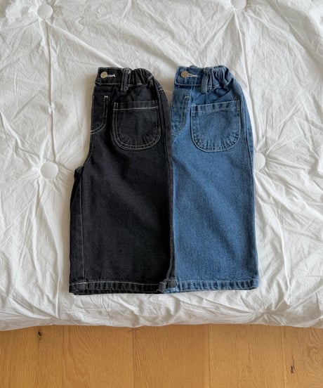 34[予約]ninibello penny pocket denim pants