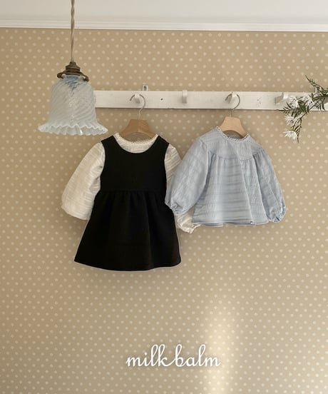 7[予約]milkbalm jude blouse