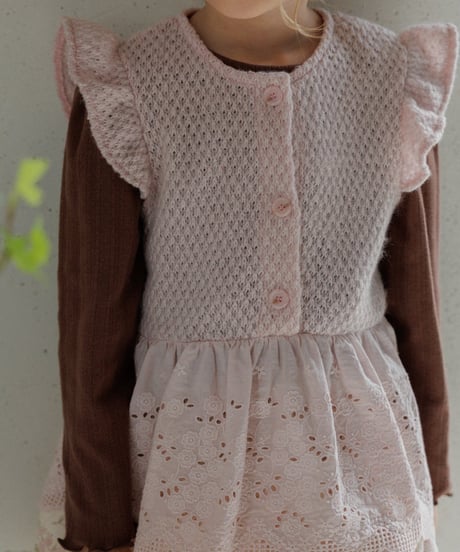 5[予約]perrobebe vivian knit vest