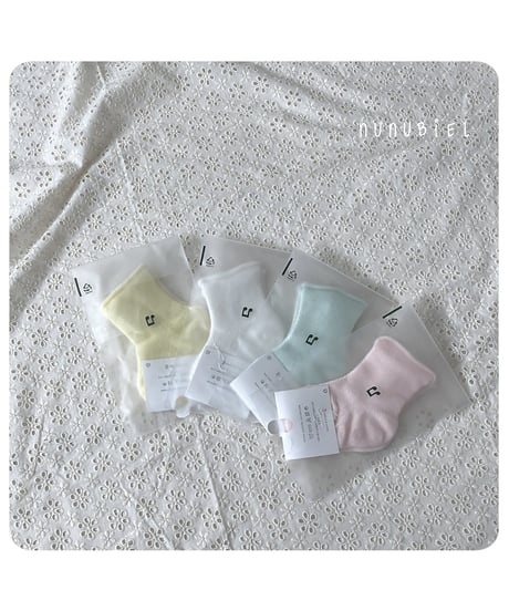 53[予約]nunubiel mesh socks