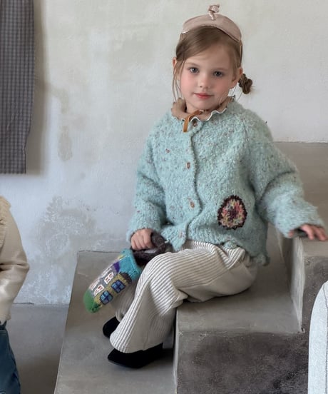69[予約]aiai bubble pastel knit cardigan