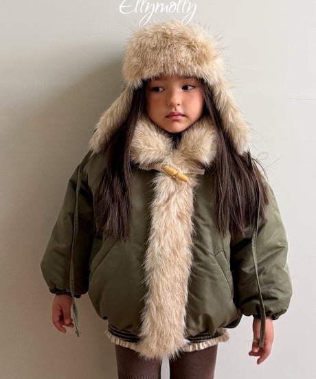 5[予約]ELLYMOLLY eskimo fur jumper