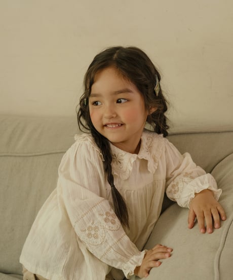 8[予約]OREN honey beige blouse