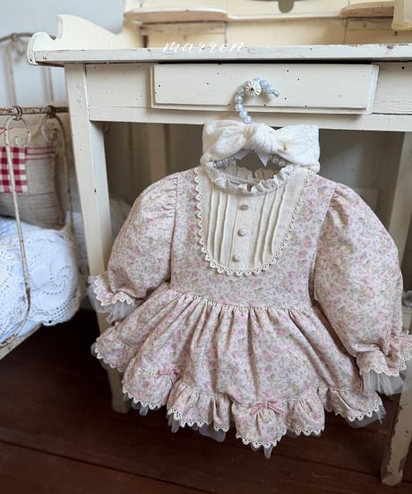 48[予約]marron rachel suit(6-18m)