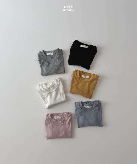 8[予約]LINDO mochi basic t-shirt