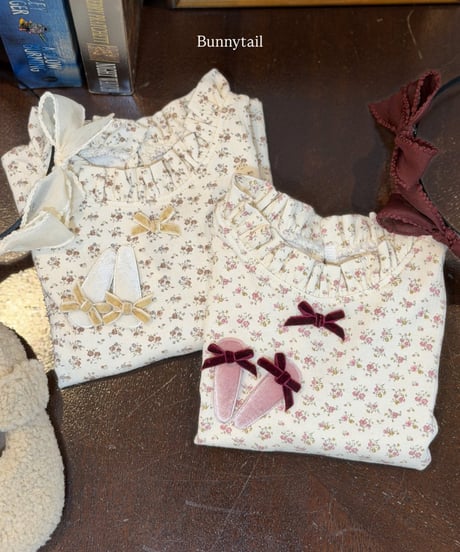 19[予約]bunnytail petit ribbon pin (2piece set)