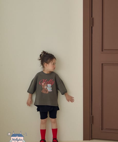 4[予約]Mollybin chichi pig t-shirt
