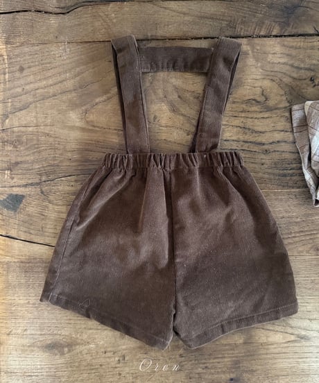50[予約]OREN maecel corduroy overalls