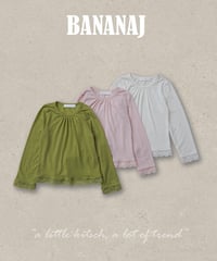17[予約]BANANAJ lace dan tee