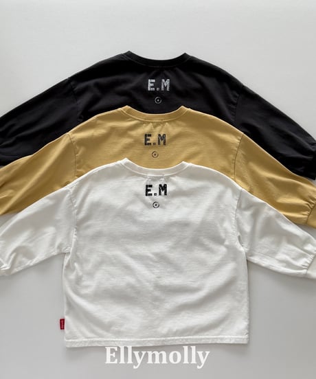 18[予約]ELLYMOLLY crew box t