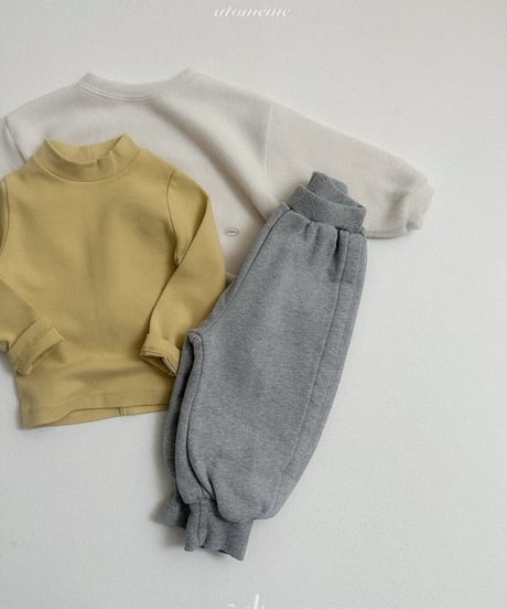 6[予約]atomeme plain turtleneck t-shirt