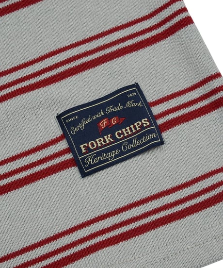 9[予約]FORKCHIPS dusty collar t