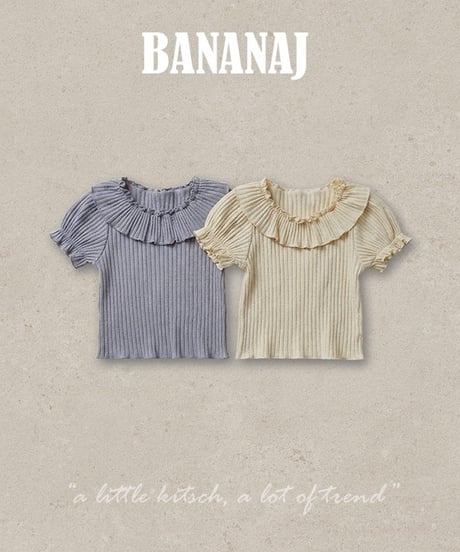 18[予約]BANANAJ bonbon puff tee