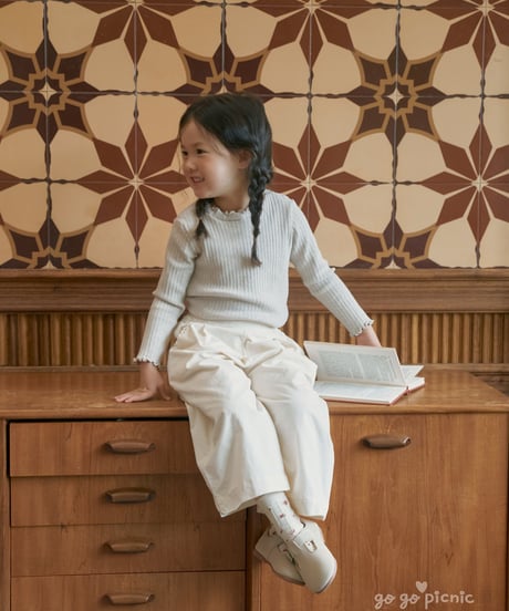 10[予約]go go picnic pony pants