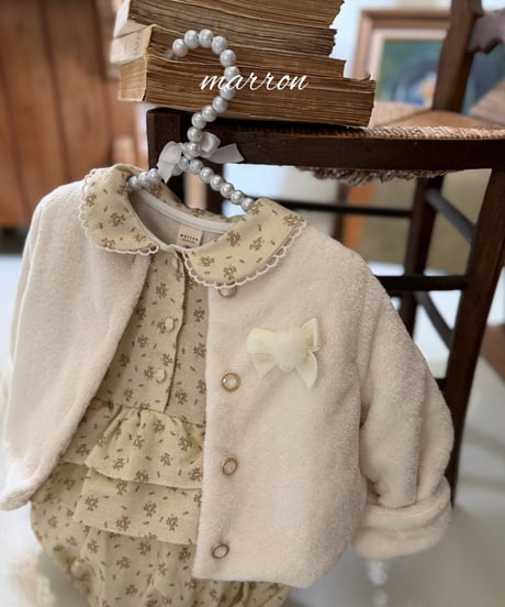 5[予約]marron elle fur jacket(XS-L)