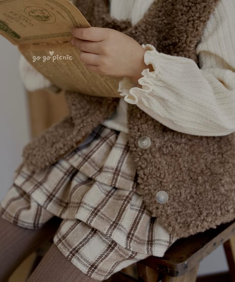 12[予約]go go picnic sweddy pants skirt