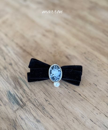 67[予約]marron bubble brooch
