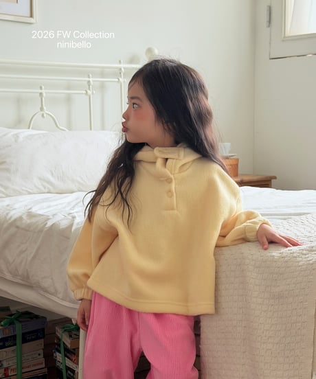 22[予約]ninibello teletubbies fleece hoodie