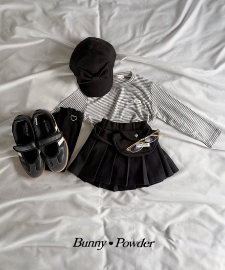 36[予約]bunny powder cotton tee