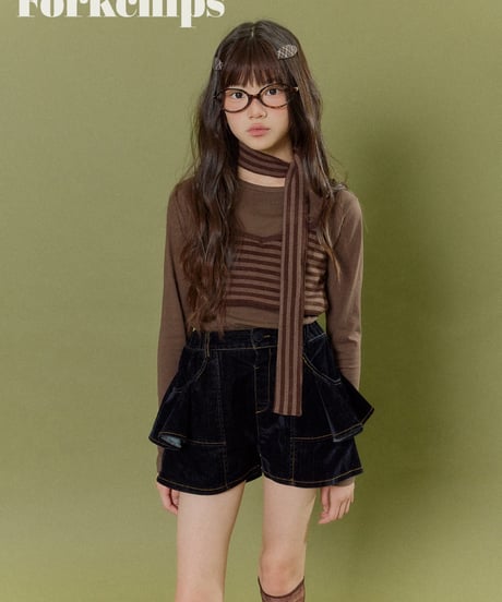 16[予約]FORKCHIPS silk t-shirt