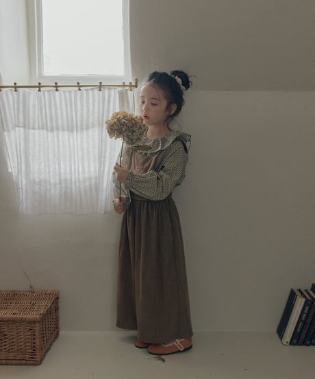 18[予約]送料無料 the beige corduroy overall pants