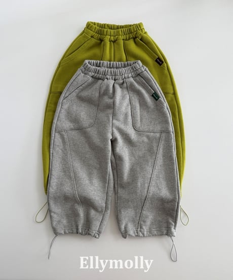 24[予約]ELLYMOLLY dusk string pants