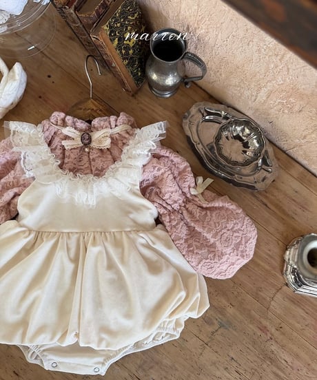 47[予約]marron bubble suit(6-18m)