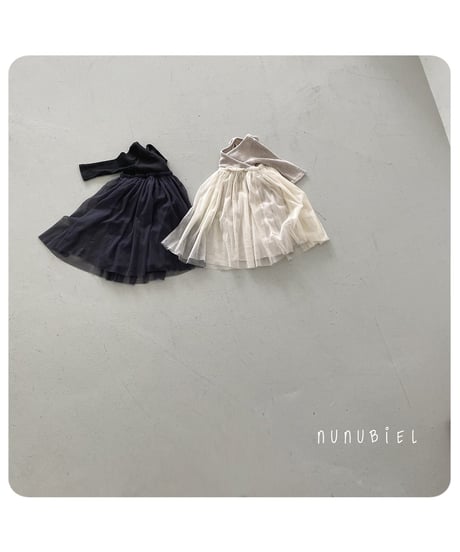 23[予約]nunubiel knitted dress