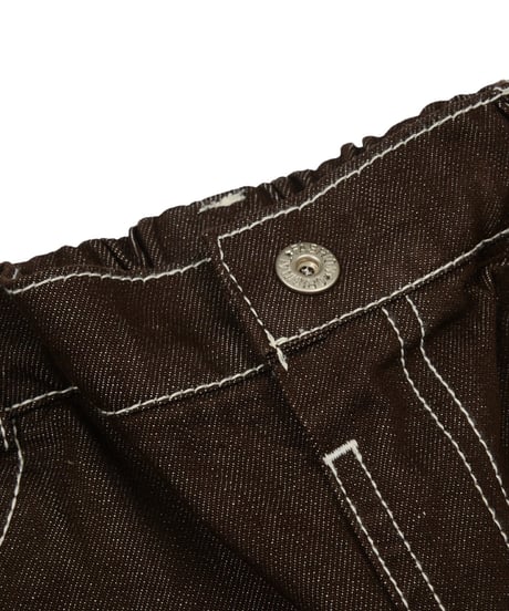 3[予約]FORKCHIPS union roll up pants