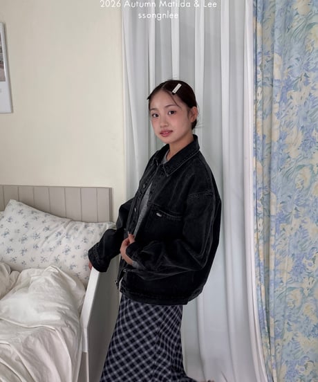 87[予約]matilda&lee washed denim jacket