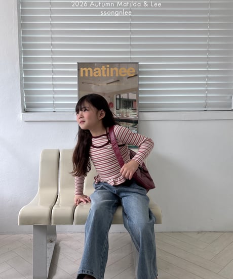 12[予約]matilda&lee day border halter neck