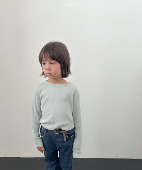 30[予約]digreen hug ribbed tee