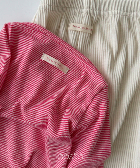 42[予約]Aosta boat neck t