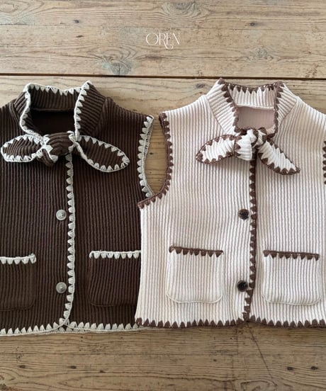 28[予約]OREN monet mellow vest