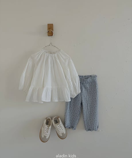 4[予約]aladin mood rib pants
