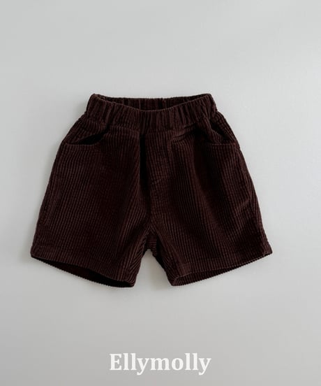 26[予約]ELLYMOLLY soda corduroy 5part pants