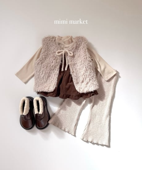8[予約]mimi market nixie vest