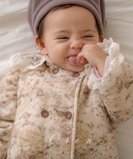 49[予約]OREN brielle padded suit(baby)