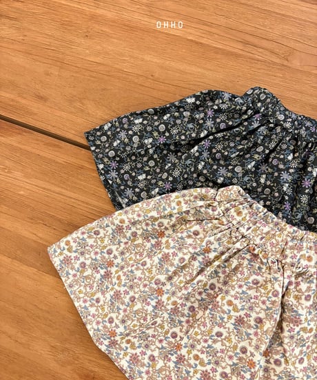 4[予約]ohho louise skirt pants