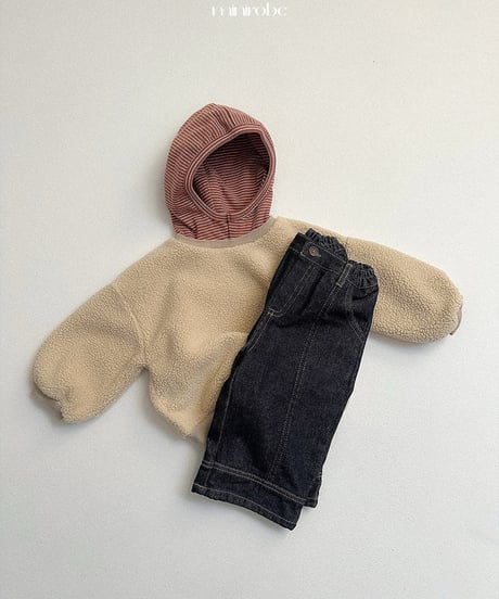 4[予約]minirobe sherpa hoodie