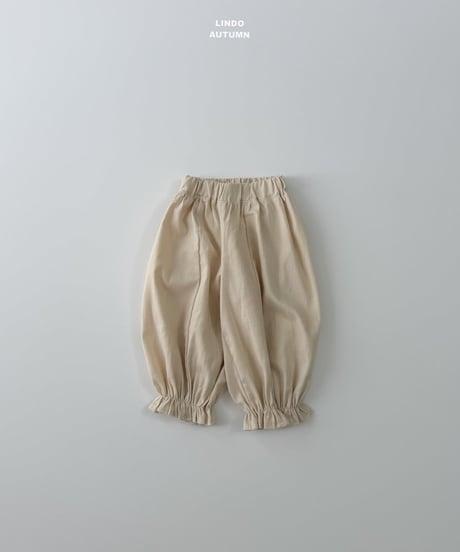 33[予約]LINDO frill jogger pants