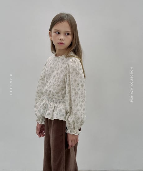 11[予約]ROSETTE la mer blouse(＋junior)