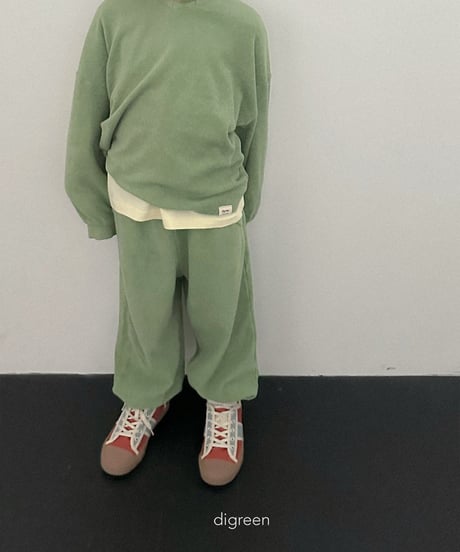 8[予約]digreen sand terry jogger pants