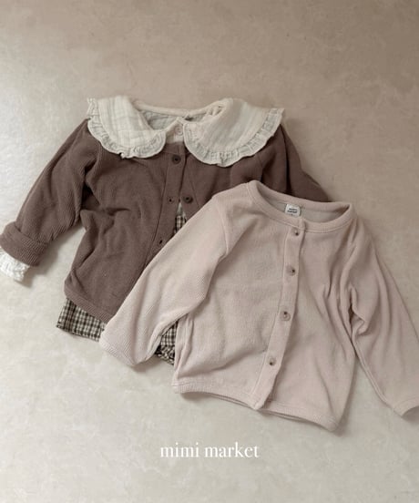 42[予約]mimi market ray binding cardigan