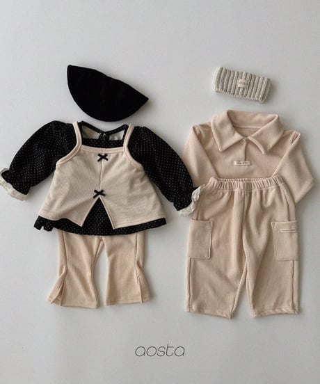 44[予約]Aosta bibi vest