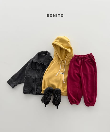 4[予約]bonito soft jogger pants